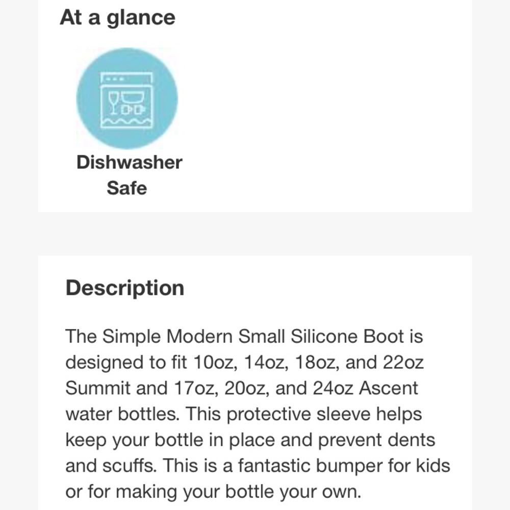 Simple Modern Silicone Boot - Picture 4 of 5